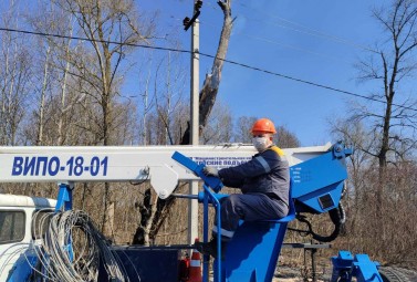 Київобленерго за перший тиждень карантину повернув світло в домівки майже 60 тисяч мешканців області