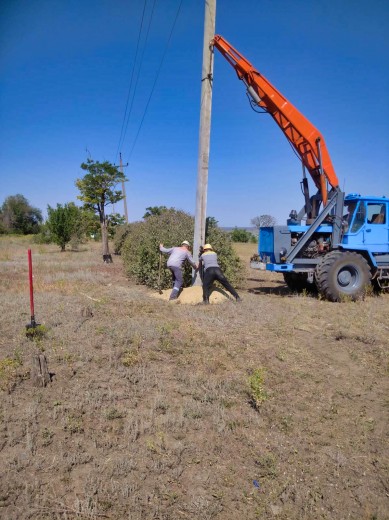 Odesaoblenergo upgrades power grid infrastructure in Ivanivka District