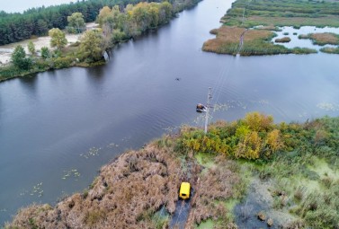 DTEK Kyiv Region Grids tested all-terrain vehicles to repair power lines in Kyiv Region