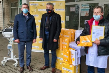 DTEK and the Rinat Akhmetov Foundation donated two lung ventilators to the hospitals of Odesa and the region