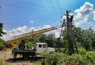 Severe weather in Donetsk Region. DTEK Donetsk Grids emergency crews restore power supply