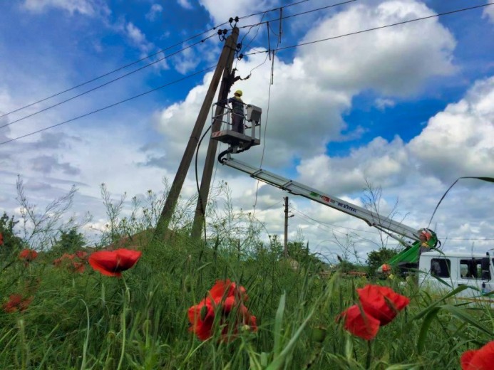 DTEK Donetsk Grids restored power to all settlements of the region affected by rough weather