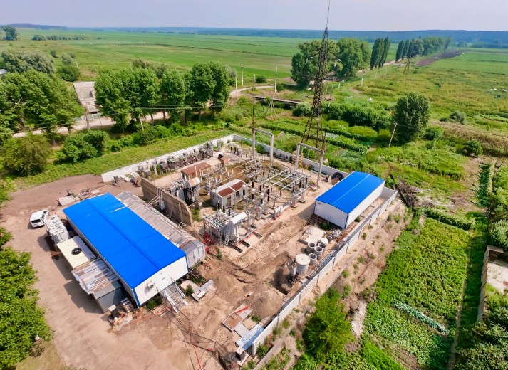 Reconstruction of Gostomel 110/10 kV substation is ongoing: DTEK Kyiv Regional Grids to complete 70% of the scheduled works