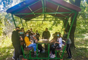 Educational trip for school children to the Dnieper-Orelsky Reserve supported by DTEK Dnipro Grids