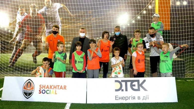 Football without barriers: DTEK Grids and Shakhtar Social opened an inclusive kid football group in Brovary as part of the “Come on, Let's Play!” project