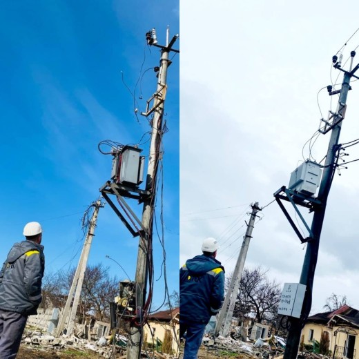 DTEK energy workers restore service to the liberated areas of the Kyiv region: hospital in Irpin, maternity home in Vorzel and 49 settlements