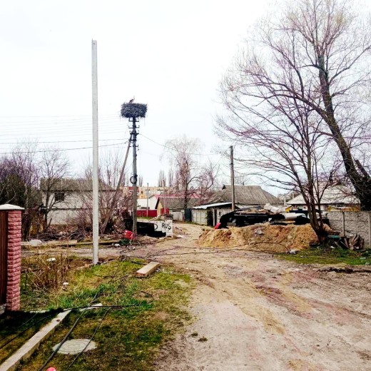 Service is restored to 5,800 families in 16 towns and villages of the Kyiv region: DTEK continues restoring damaged electrical infrastructure in the liberated areas of the region