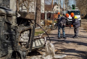 Service is restored to 47,000 families in the Kyiv region, as well as water utility and bakery in Ivankiv: DTEK continues repairing damaged electrical infrastructure in the liberated areas of the region