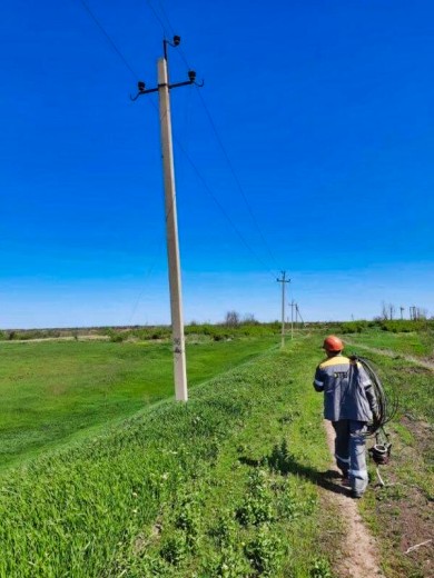 DTEK restored electricity to 32 settlements: service is restored to more than 16,000 families in the Donetsk region