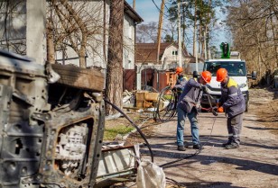 Energy workers from Odessa helped restore electricity to the Kyiv region