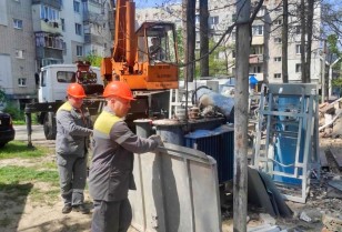 DTEK Kyiv Regional Grids energy workers’ performance in May: electricity for 300,000 families of the Kyiv region