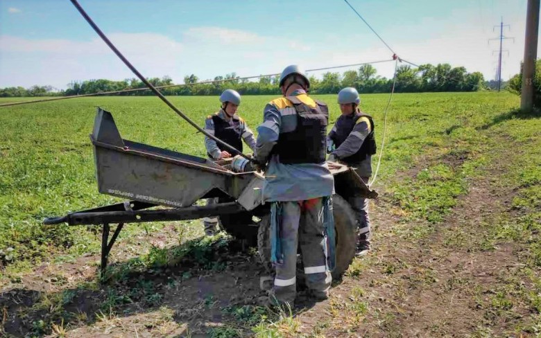 DTEK restored power to 1,645 families, left without electricity due to enemy shelling in the Dnipropetrovsk region