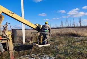 In spite of bad weather: DTEK Donetsk Grids restored power to more than 177,000 families over the course of a week of bad weather in the Donetsk region