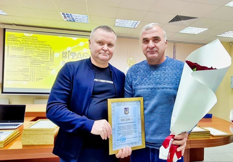 Brave to bring the light: 48 energy workers of DTEK Kyiv Regional Grids were honored with state awards on the occasion of a professional holiday