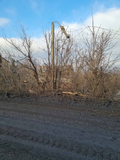 Energy workers managed to restore electricity to 1,400 families in the Donetsk region over the course of the day