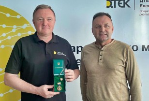 DTEK Odesa Grids energy workers were awarded with certificates of appreciation for their help in eliminating consequences of bad weather in the Mykolaiv region