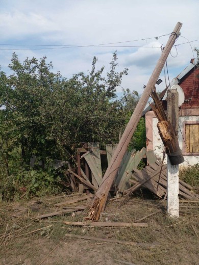 ДТЕК Донецькі електромережі вдалося відновити електропостачання 7 населених пунктів за добу