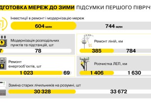 Preparation for winter: DTEK Dnipro Grids repaired 385 km of power lines in the region