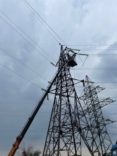 Energy workers of DTEK Odesa Grids restored electricity to almost 400,000 families, left without power supply after an enemy attack