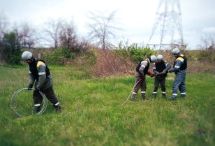 DTEK Dnipro Grids energy workers restored electricity to 3,700 families