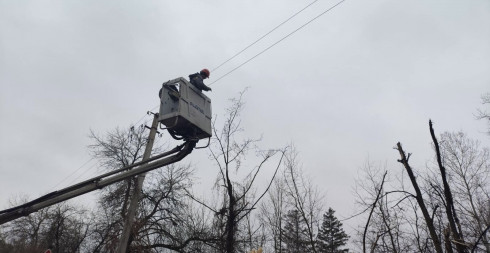 За тиждень енергетики ДТЕК Київські регіональні електромережі повернули електропостачання майже тисячі домівок на Київщині