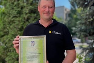 For bringing the light back: 10 energy workers of DTEK Grids DSO were awarded state honors