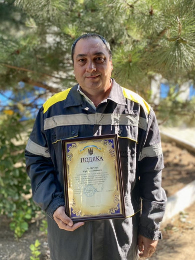 Energy workers of DTEK Odesa Grids were awarded state and departmental honors for their work during the war