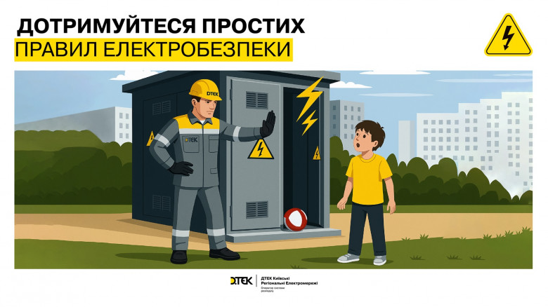 Знання електробезпеки рятує життя: ДТЕК Київські регіональні електромережі нагадує 10 важливих правил