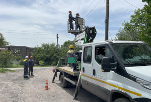 Bringing back light: In July, DTEK Donetsk Grids restored electricity to more than 300,000 homes after shelling
