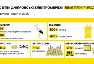 Екологічні ініціативи: ДТЕК Дніпровські електромережі продовжує «зелену» трансформацію