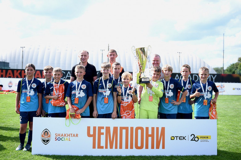 Юні футболісти з Білогородки – чемпіони турніру «Давай, грай!»