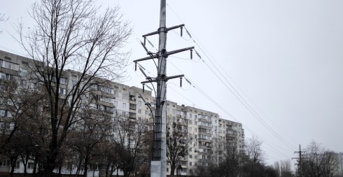 DTEK Kyiv Grids relocated the overhead high-voltage grids for construction of the metro to Vynohradar DTEK Kyiv Grids relocated the overhead high-voltage grids for construction of the metro to Vynohradar