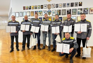 The heroes, who keep the lights on: energy workers of DTEK Dnipro Grids received awards from the President and from the city authorities of Dnipro