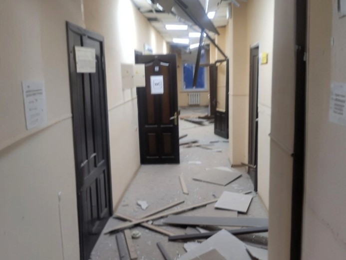 Під час дронової атаки по Дніпру пошкоджено одне з відділень ДТЕК Дніпровські електромережі