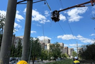 ДТЕК повернув світло до 105 тисяч столичних осель після ворожого обстрілу