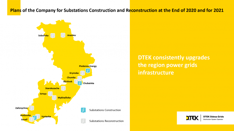 Multifunctional web services and renewed CSCs: DTEK presents annual progress of work in Odesa